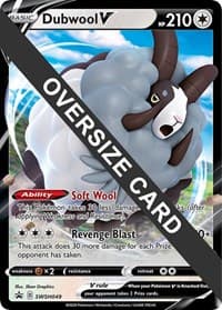 Dubwool V - SWSH049 - Jumbo Cards - Pokemon card