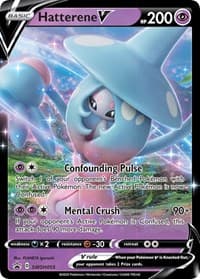 Hatterene V - SWSH055 - SWSH: Sword & Shield Promo Cards - Pokemon card