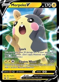 Morpeko V - SWSH056 - SWSH: Sword & Shield Promo Cards - Pokemon card