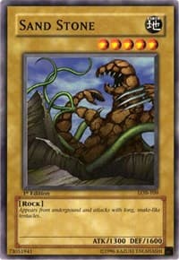 Sand Stone - The Legend of Blue Eyes White Dragon - YuGiOh card