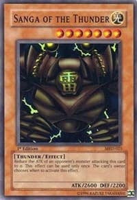 Sanga of the Thunder - Metal Raiders - YuGiOh card