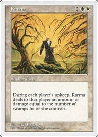 Karma - Fifth Edition - Magic: The Gathering card