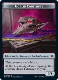 Goblin Construct // Kor Warrior Double-Sided Token - Zendikar Rising - Magic: The Gathering card