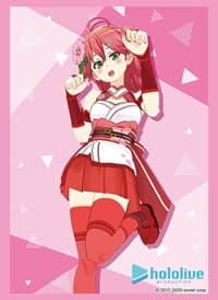 Bushiroad Sleeve Collection HG Vol.2590: Hololive Production - Sakura Miko (60-Pack) - Bushiroad Card Sleeves - Card Sleeves card