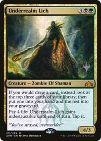 Underrealm Lich - Promo Pack: Zendikar Rising - Magic: The Gathering card