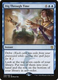 Dig Through Time - Promo Pack: Zendikar Rising - Magic: The Gathering card