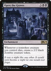 Open the Graves - Promo Pack: Zendikar Rising - Magic: The Gathering card