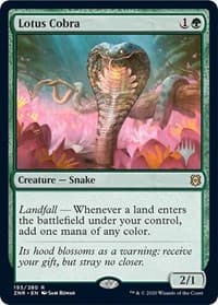 Lotus Cobra - Promo Pack: Zendikar Rising - Magic: The Gathering card