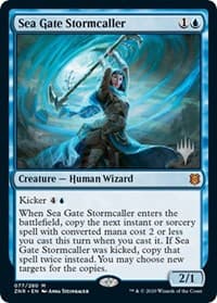 Sea Gate Stormcaller - Promo Pack: Zendikar Rising - Magic: The Gathering card