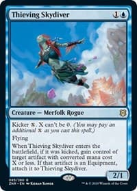 Thieving Skydiver - Promo Pack: Zendikar Rising - Magic: The Gathering card