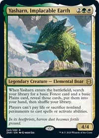 Yasharn, Implacable Earth - Promo Pack: Zendikar Rising - Magic: The Gathering card