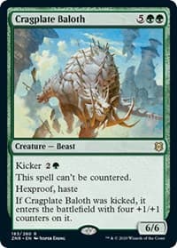 Cragplate Baloth - Promo Pack: Zendikar Rising - Magic: The Gathering card