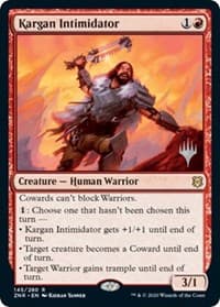Kargan Intimidator - Promo Pack: Zendikar Rising - Magic: The Gathering card