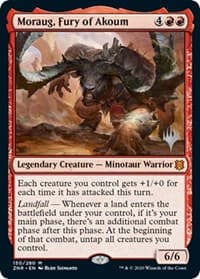 Moraug, Fury of Akoum - Promo Pack: Zendikar Rising - Magic: The Gathering card
