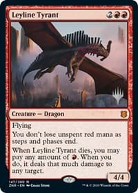 Leyline Tyrant - Promo Pack: Zendikar Rising - Magic: The Gathering card