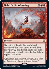 Nahiri's Lithoforming - Promo Pack: Zendikar Rising - Magic: The Gathering card