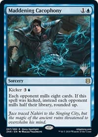 Maddening Cacophony - Promo Pack: Zendikar Rising - Magic: The Gathering card