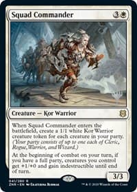 Squad Commander - Promo Pack: Zendikar Rising - Magic: The Gathering card