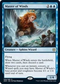 Master of Winds - Promo Pack: Zendikar Rising - Magic: The Gathering card