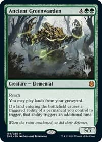 Ancient Greenwarden - Promo Pack: Zendikar Rising - Magic: The Gathering card