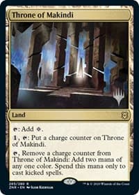 Throne of Makindi - Promo Pack: Zendikar Rising - Magic: The Gathering card