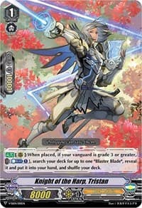 Knight of the Harp, Tristan - V-SS04: Majesty Lord Blaster - Cardfight Vanguard card