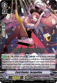 Card Dealer, Jacqueline - V-BT09: Butterfly d'Moonlight - Cardfight Vanguard card