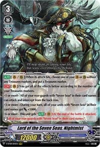 Lord of the Seven Seas, Nightmist - V-BT09: Butterfly d'Moonlight - Cardfight Vanguard card