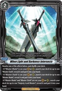 When Light and Darkness Intersects - V-SS04: Majesty Lord Blaster - Cardfight Vanguard card