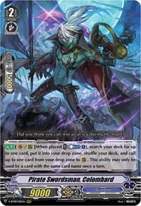 Pirate Swordsman, Colombard - V-BT09: Butterfly d'Moonlight - Cardfight Vanguard card