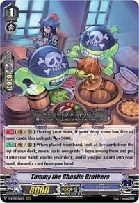 Tommy the Ghostie Brothers - V-BT09: Butterfly d'Moonlight - Cardfight Vanguard card