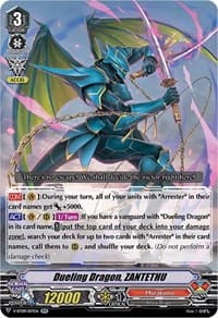 Dueling Dragon, ZANTETHU - V-BT09: Butterfly d'Moonlight - Cardfight Vanguard card