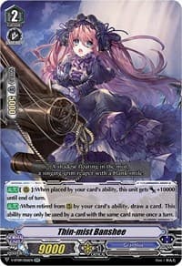 Thin-mist Banshee - V-BT09: Butterfly d'Moonlight - Cardfight Vanguard card