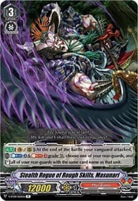 Stealth Rogue of Rough Skills, Masunari - V-BT09: Butterfly d'Moonlight - Cardfight Vanguard card