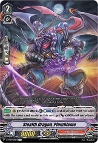 Stealth Dragon, Plumblame - V-BT09: Butterfly d'Moonlight - Cardfight Vanguard card