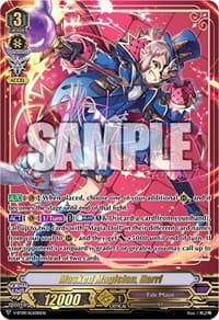 Masked Magician, Harri (RLR) - V-BT09: Butterfly d'Moonlight - Cardfight Vanguard card