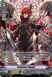 Scharhrot Vampir (SP) - V-BT09: Butterfly d'Moonlight - Cardfight Vanguard card