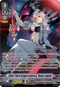 Silver Thorn Dragon Empress, Venus Luquier (SP) - V-BT09: Butterfly d'Moonlight - Cardfight Vanguard card