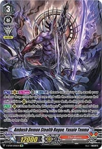 Ambush Demon Stealth Rogue, Yasuie Tenma (SP) - V-BT09: Butterfly d'Moonlight - Cardfight Vanguard card
