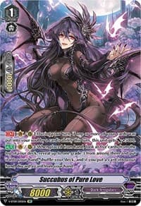 Succubus of Pure Love (SP) - V-BT09: Butterfly d'Moonlight - Cardfight Vanguard card