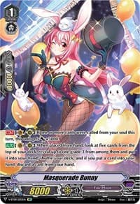 Masquerade Bunny (SP) - V-BT09: Butterfly d'Moonlight - Cardfight Vanguard card