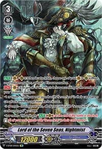 Lord of the Seven Seas, Nightmist (SP) - V-BT09: Butterfly d'Moonlight - Cardfight Vanguard card