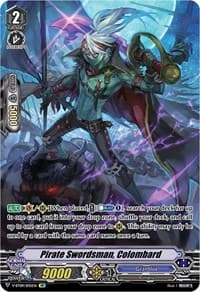 Pirate Swordsman, Colombard (SP) - V-BT09: Butterfly d'Moonlight - Cardfight Vanguard card