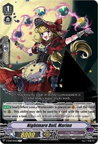 Nightmare Doll, Marion - V-BT09: Butterfly d'Moonlight - Cardfight Vanguard card