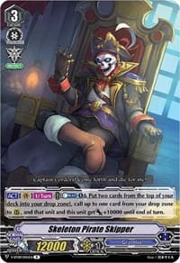 Skeleton Pirate Skipper - V-BT09: Butterfly d'Moonlight - Cardfight Vanguard card