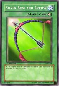 Silver Bow and Arrow - The Legend of Blue Eyes White Dragon - YuGiOh card