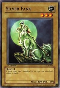 Silver Fang - The Legend of Blue Eyes White Dragon - YuGiOh card