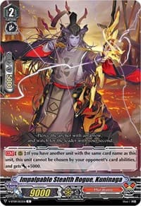 Impalpable Stealth Rogue, Kuninaga - V-BT09: Butterfly d'Moonlight - Cardfight Vanguard card