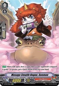 Masago Stealth Rogue, Goemon (SP) - V-BT09: Butterfly d'Moonlight - Cardfight Vanguard card