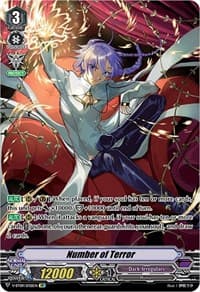 Number of Terror (SP) - V-BT09: Butterfly d'Moonlight - Cardfight Vanguard card